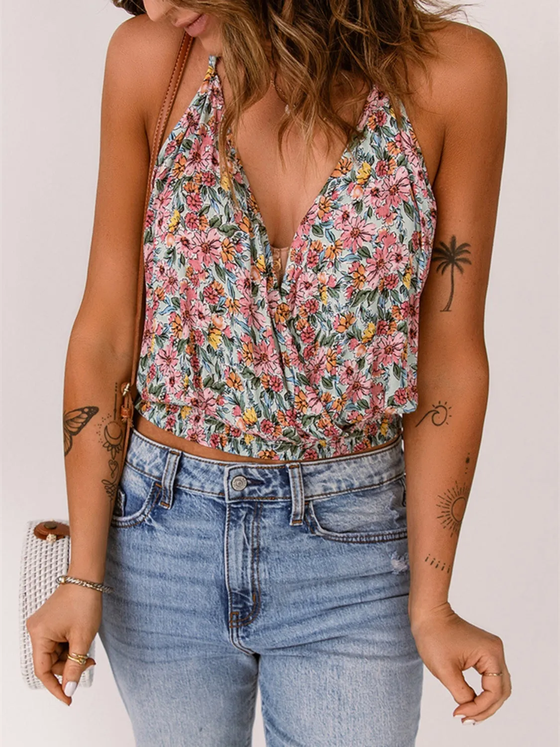 🌼 Floral Surplice Cami 🌼