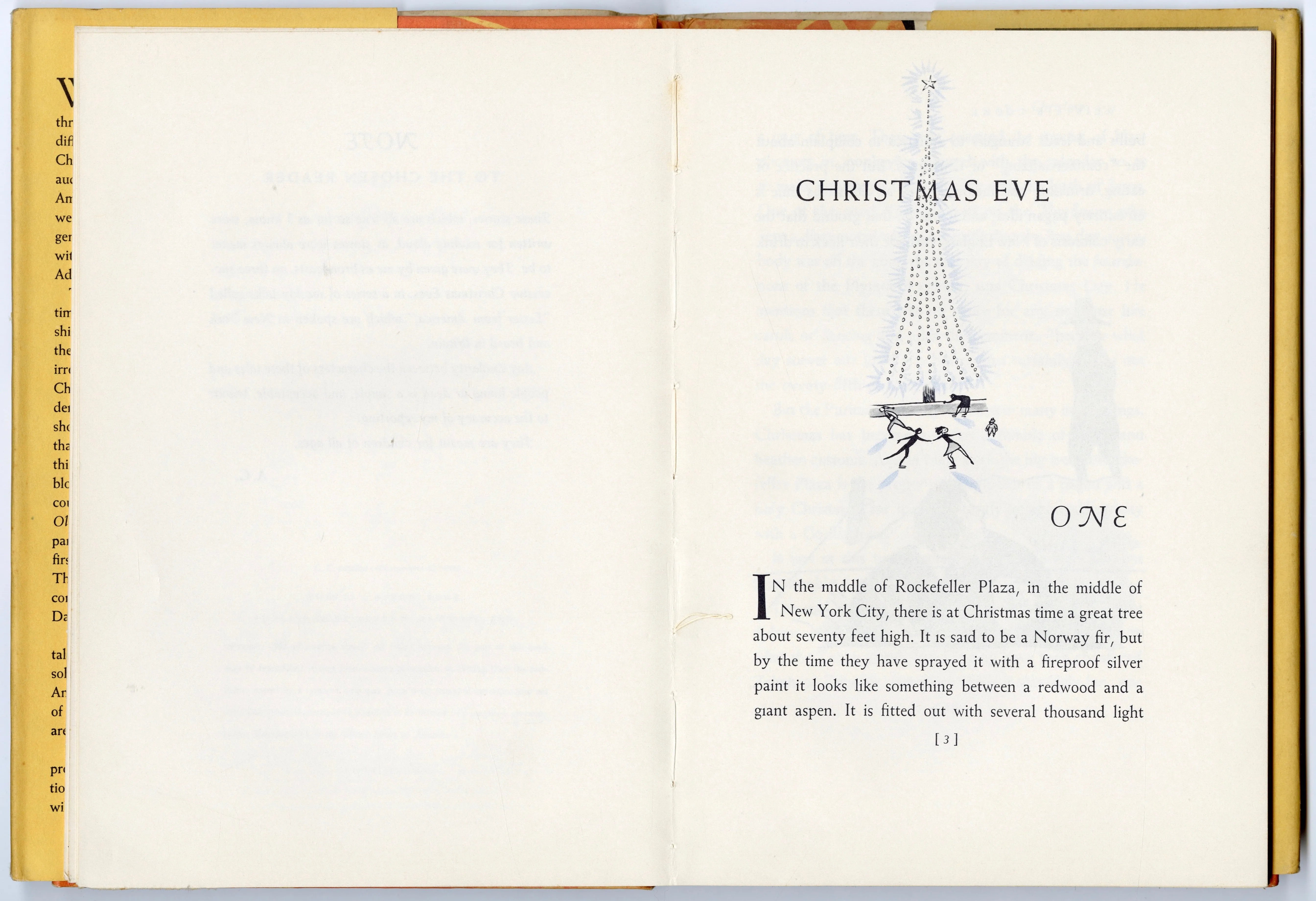 1952 First Edition Christmas Eve by Alistair Cooke, Illustrated by Marc Simont