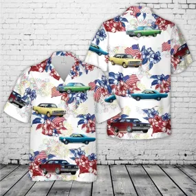 1969 Dodge Dart Swinger 340, 4th Of July Hawaiian Shirt, Custom Photo Hawaii Beach Shirt