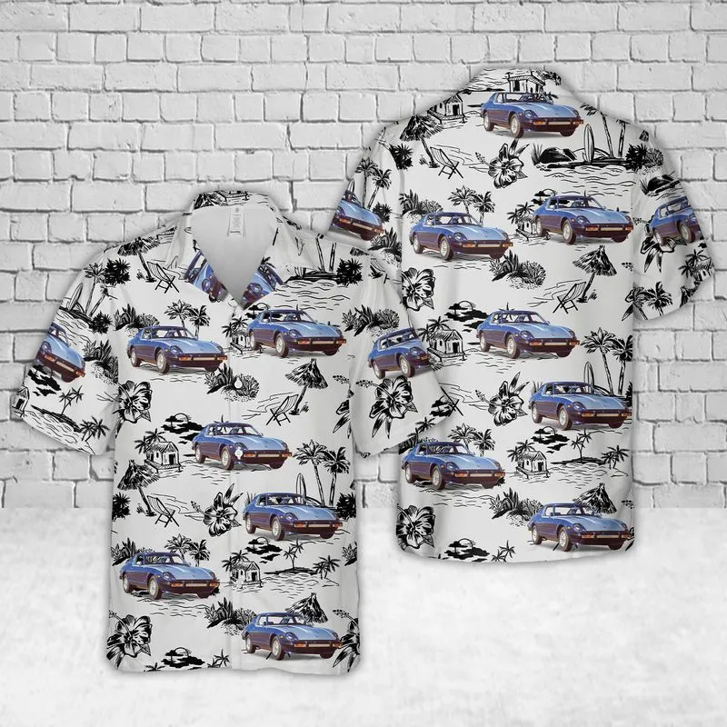 1979 Datsun 280ZX Evolves Hawaiian Shirt, Classic Car Shirt, Gift for Car Lovers