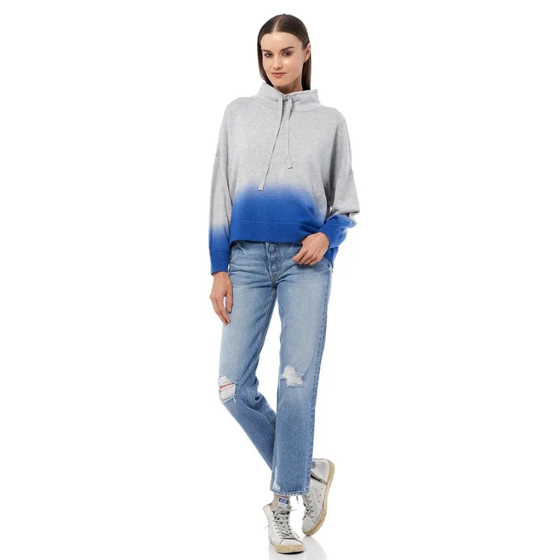 360 Cashmere Coral Sweater - Mist/Azure