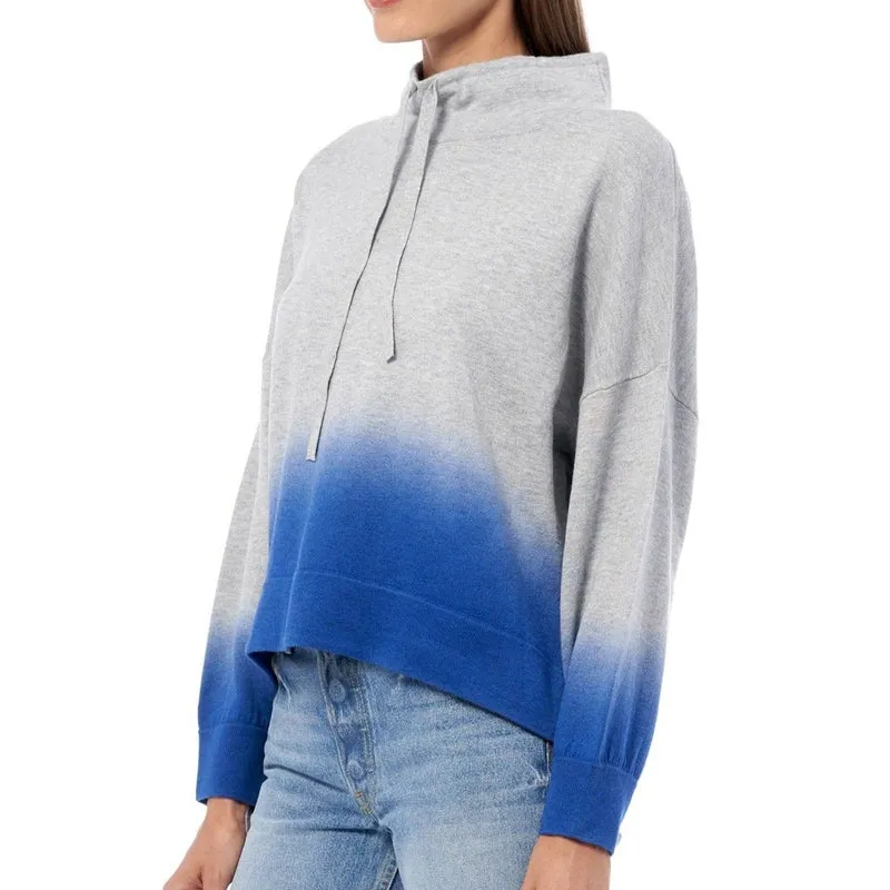 360 Cashmere Coral Sweater - Mist/Azure