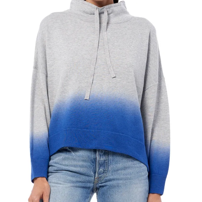 360 Cashmere Coral Sweater - Mist/Azure