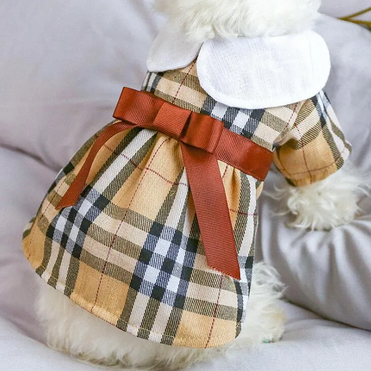 ADORABLE - Plaid & Bow Patturn, Cats, Dogs