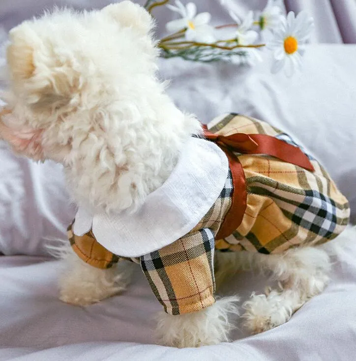 ADORABLE - Plaid & Bow Patturn, Cats, Dogs