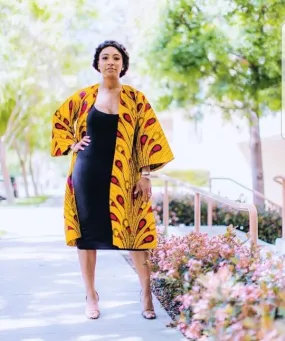 African Print Dido Kimono