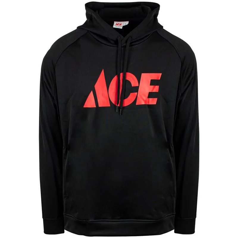 Artcraft M Sizes Unisex Long Sleeve Black Hooded Sweatshirt