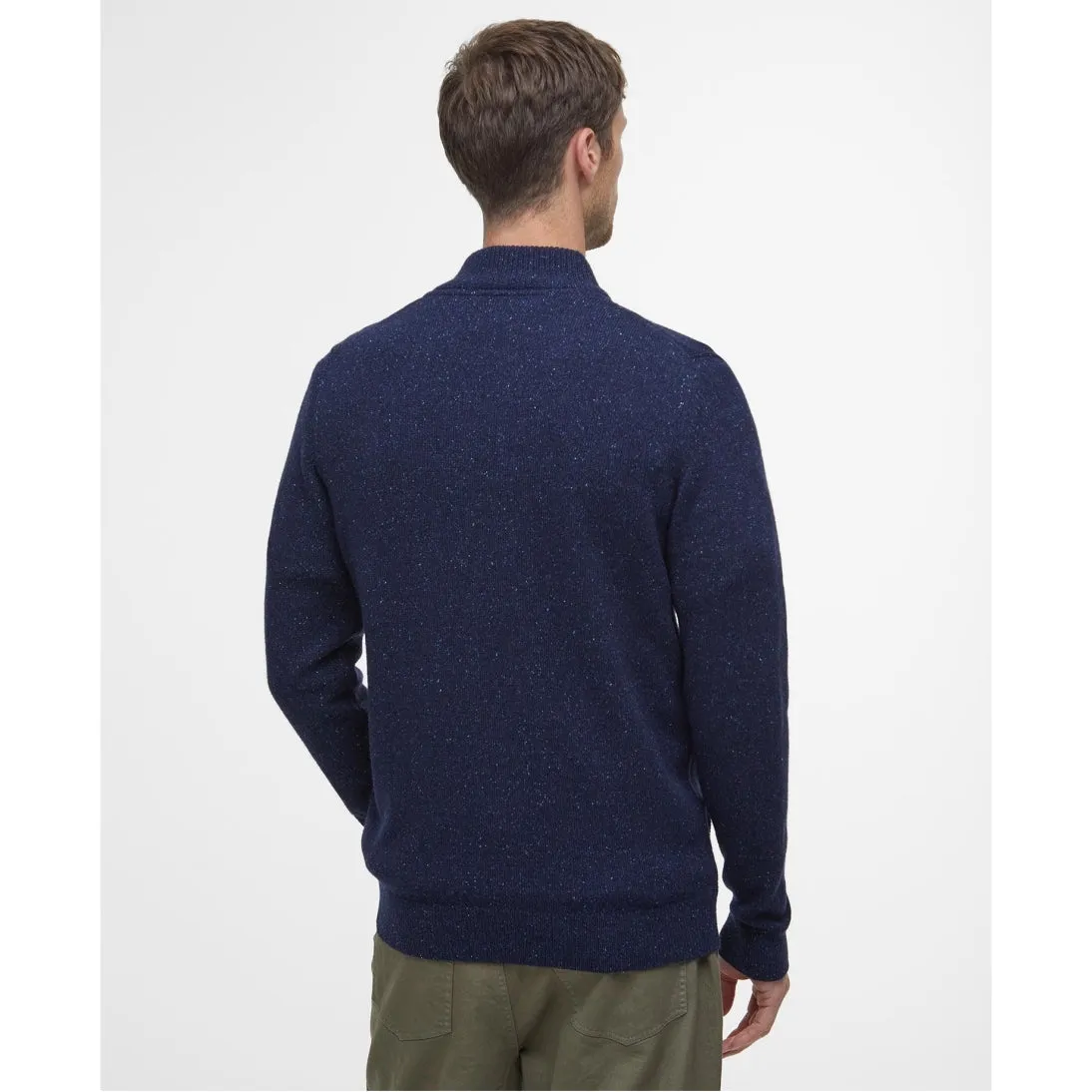 Barbour Essential Tisbury Sweatshirt Zip Through MKN1341NY91 Navy