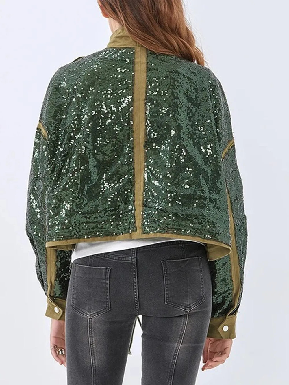 Beverly Sequined Casual Jacket