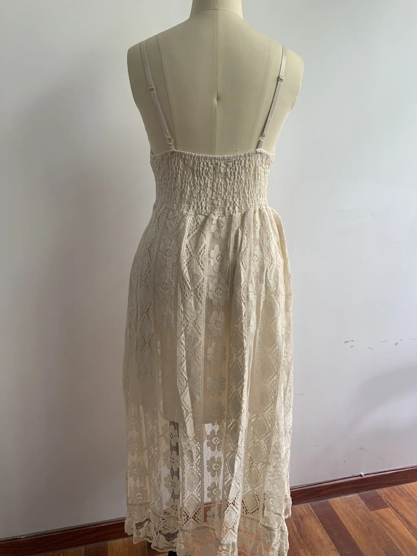 Boho Bliss Tassel Lace Dress