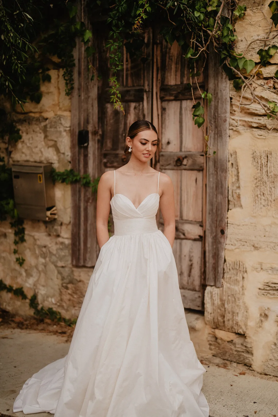 Boston Deluxe Silk Wedding Gown - Made To Order