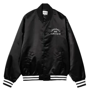 Carhartt WIP Class of 89 Bomber Jacket Herren Black White