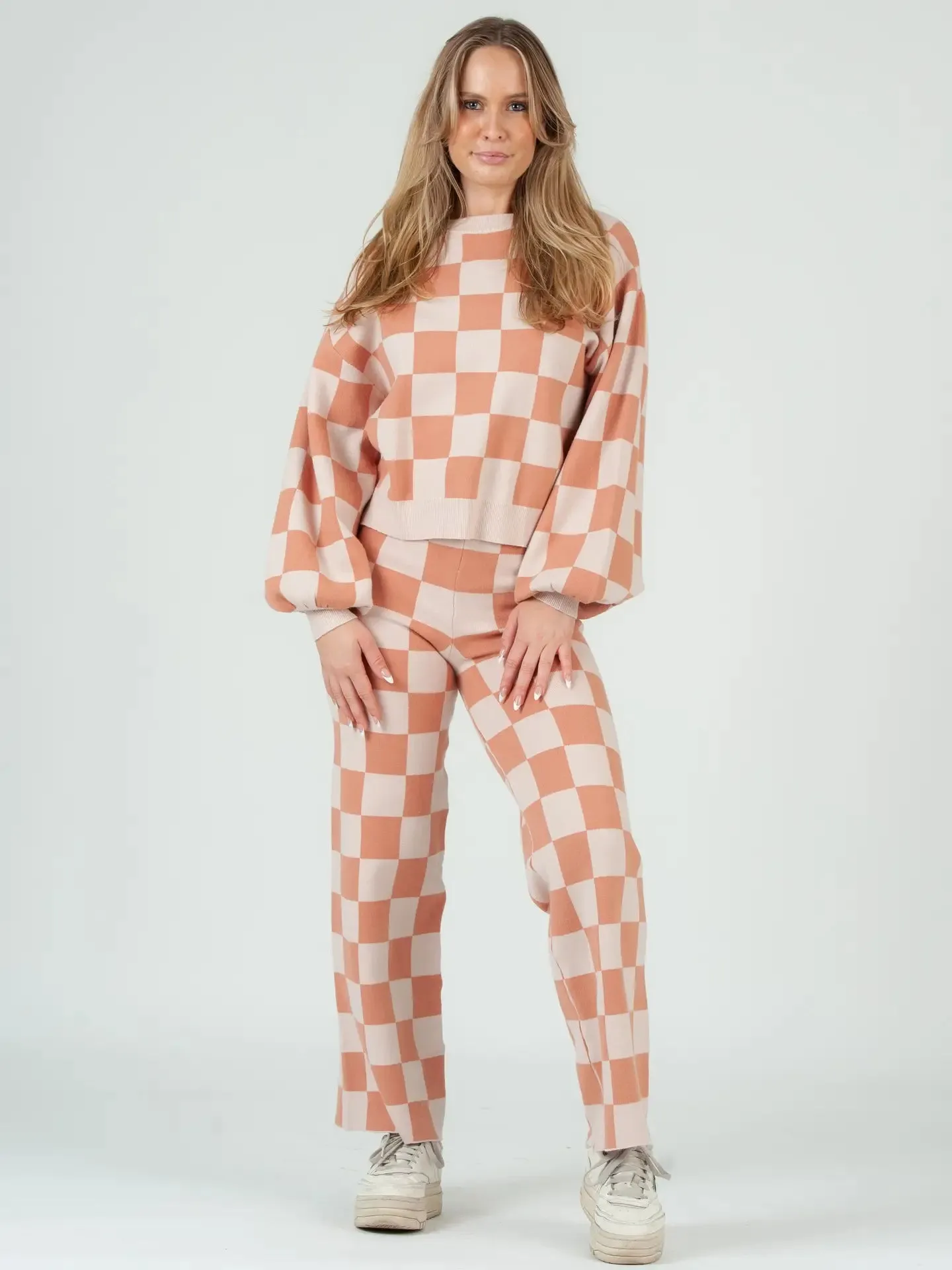 Checkmate Sweater   Pants Set