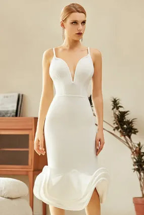 Chic Mermaid Cocktail Party Bandage Dress