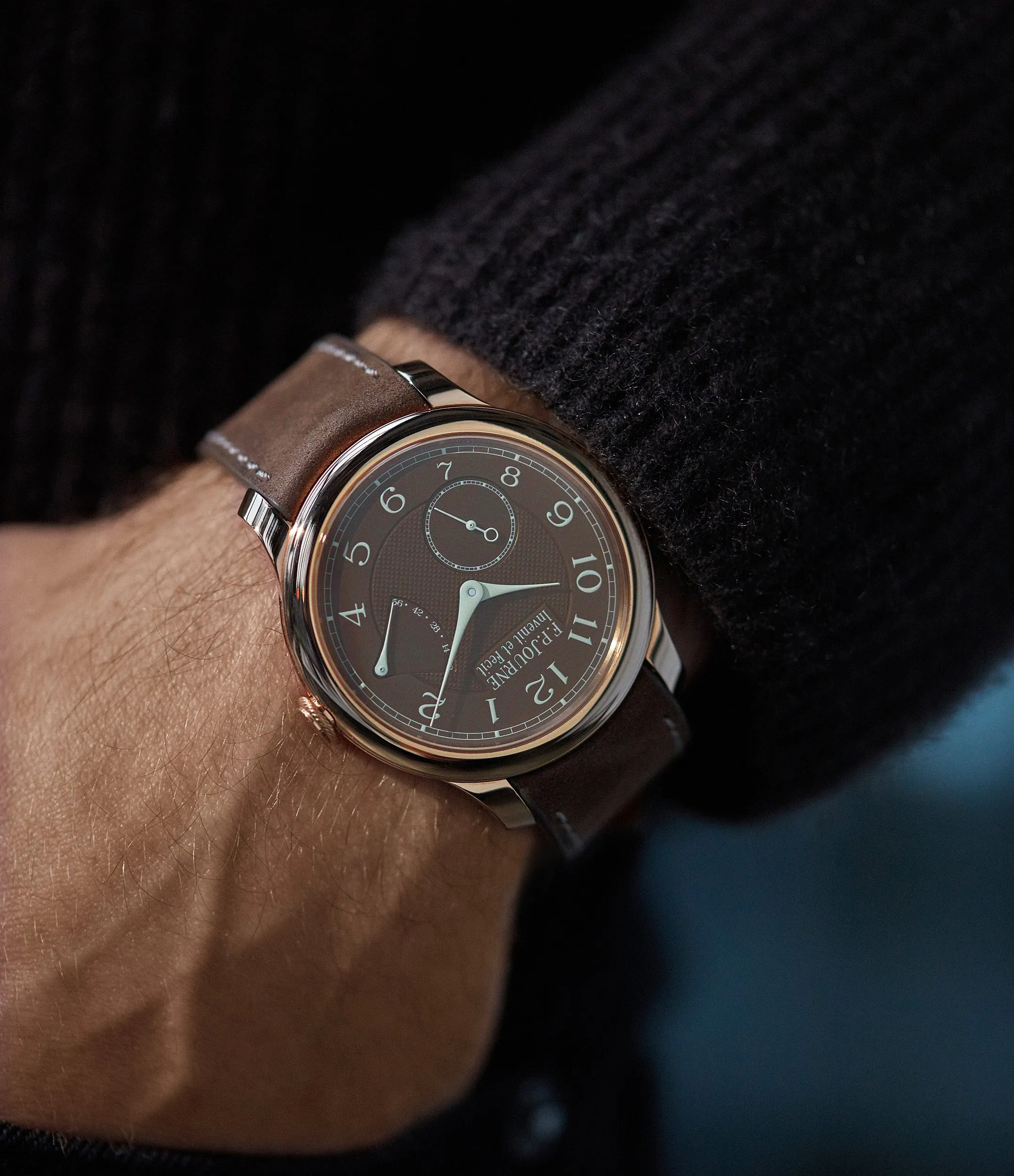 Chronomètre Souverain | Havana | Rose Gold