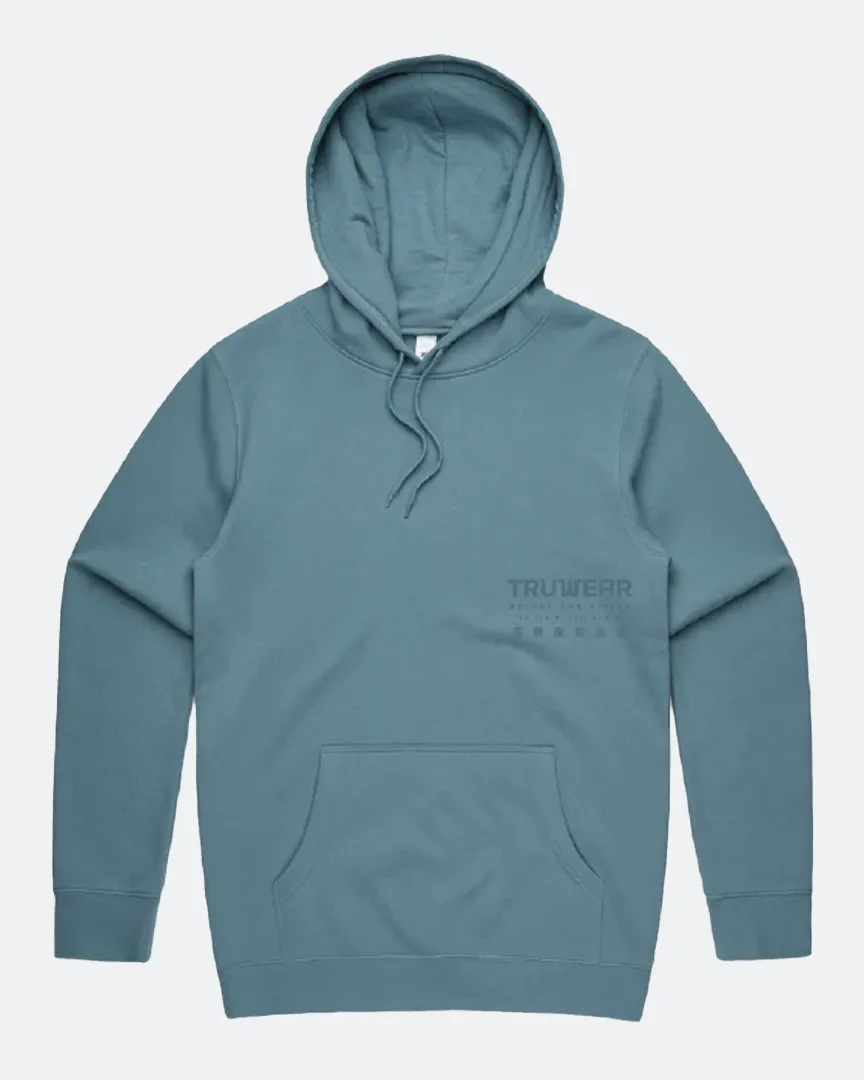 Coordinate Slate Blue Hoodie