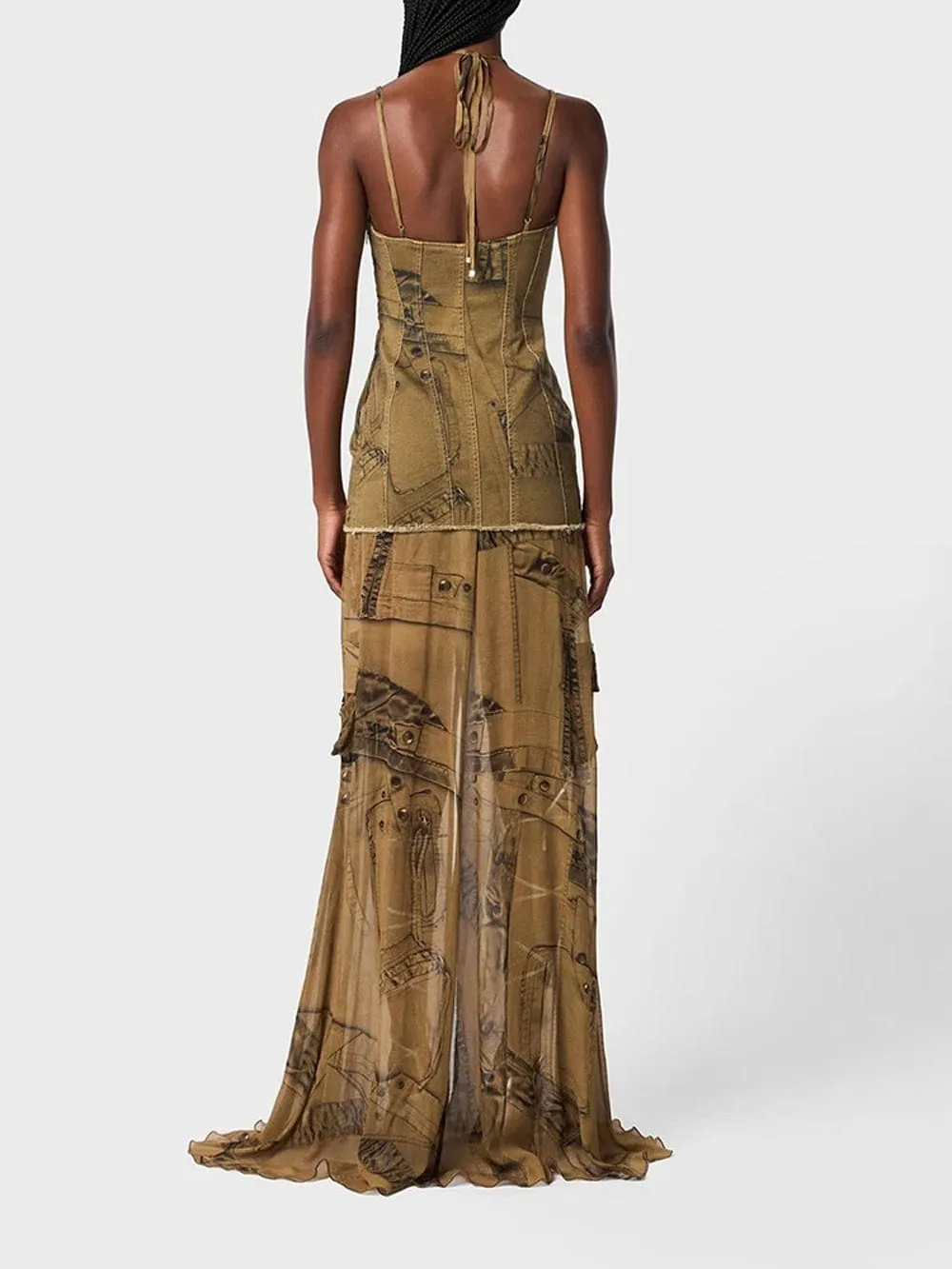 Danialle Streetwear Chic Maxi Dress