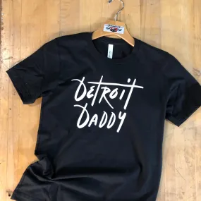 Detroit Daddy Tee Black Tee