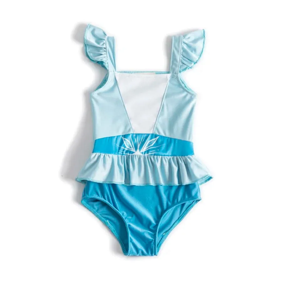 Disney Frozen Elsa Girl's Character Swimsuit