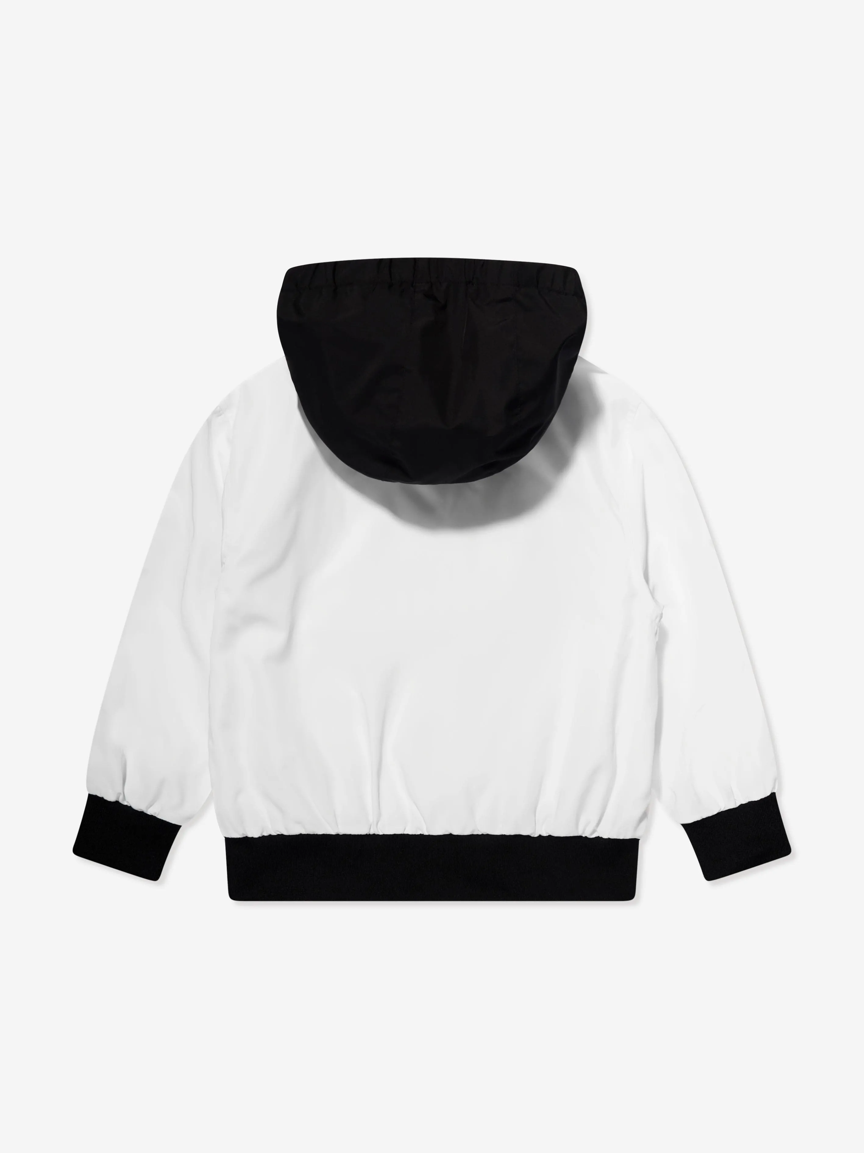 DKNY Kids Hooded Jacket in White