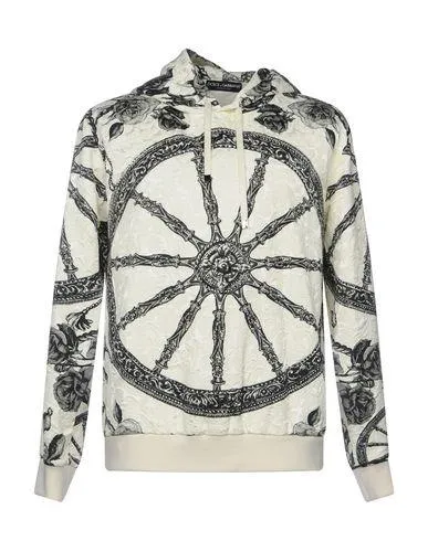 Dolce & Gabbana Man Sweatshirt Ivory 36 suit