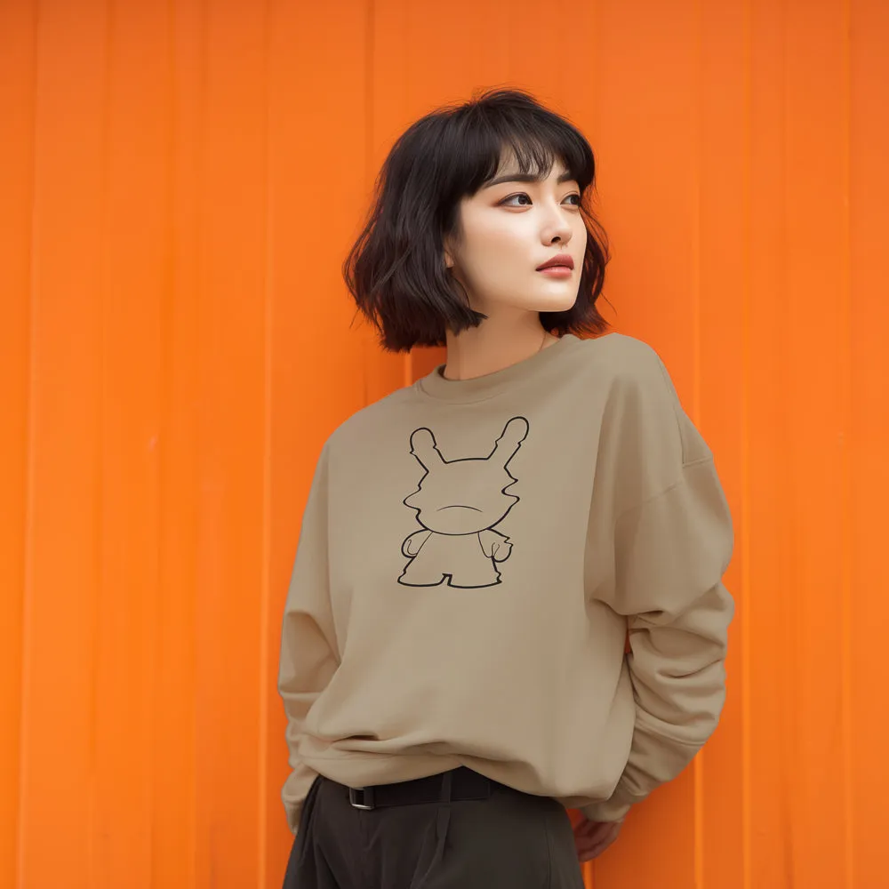 Dunny Glitch Unisex Oversized Pullover Sweatshirt (Limited Edition of 250)