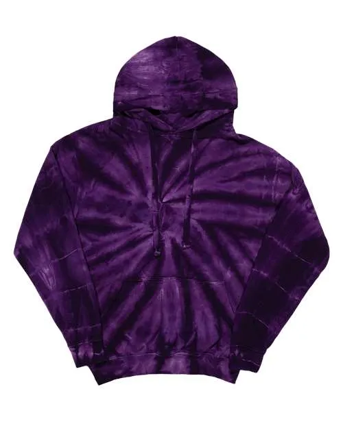 Dyenomite Men's Cyclone Hooded Tye-Dye Sweatshirt