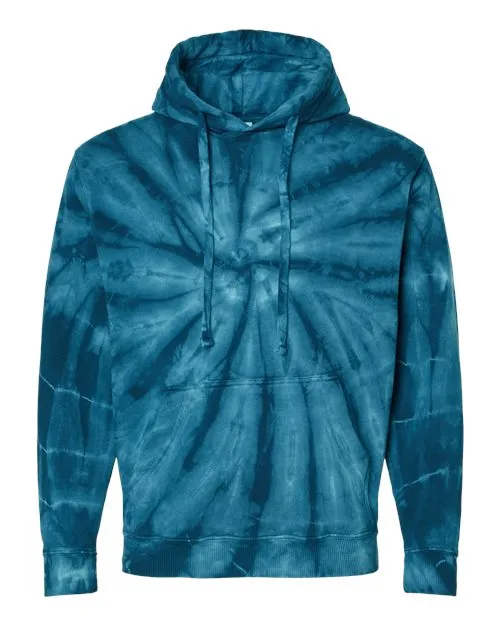 Dyenomite Men's Cyclone Hooded Tye-Dye Sweatshirt