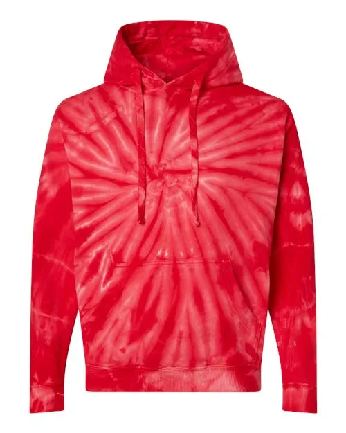 Dyenomite Men's Cyclone Hooded Tye-Dye Sweatshirt