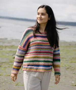 Easy Relaxed Pullover Using Lang Cloud