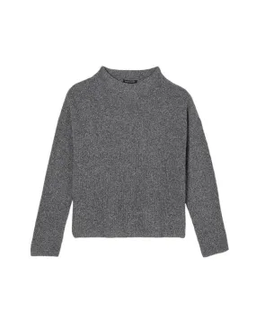 Eileen Fisher Silk Noil Funnel Neck Pullover