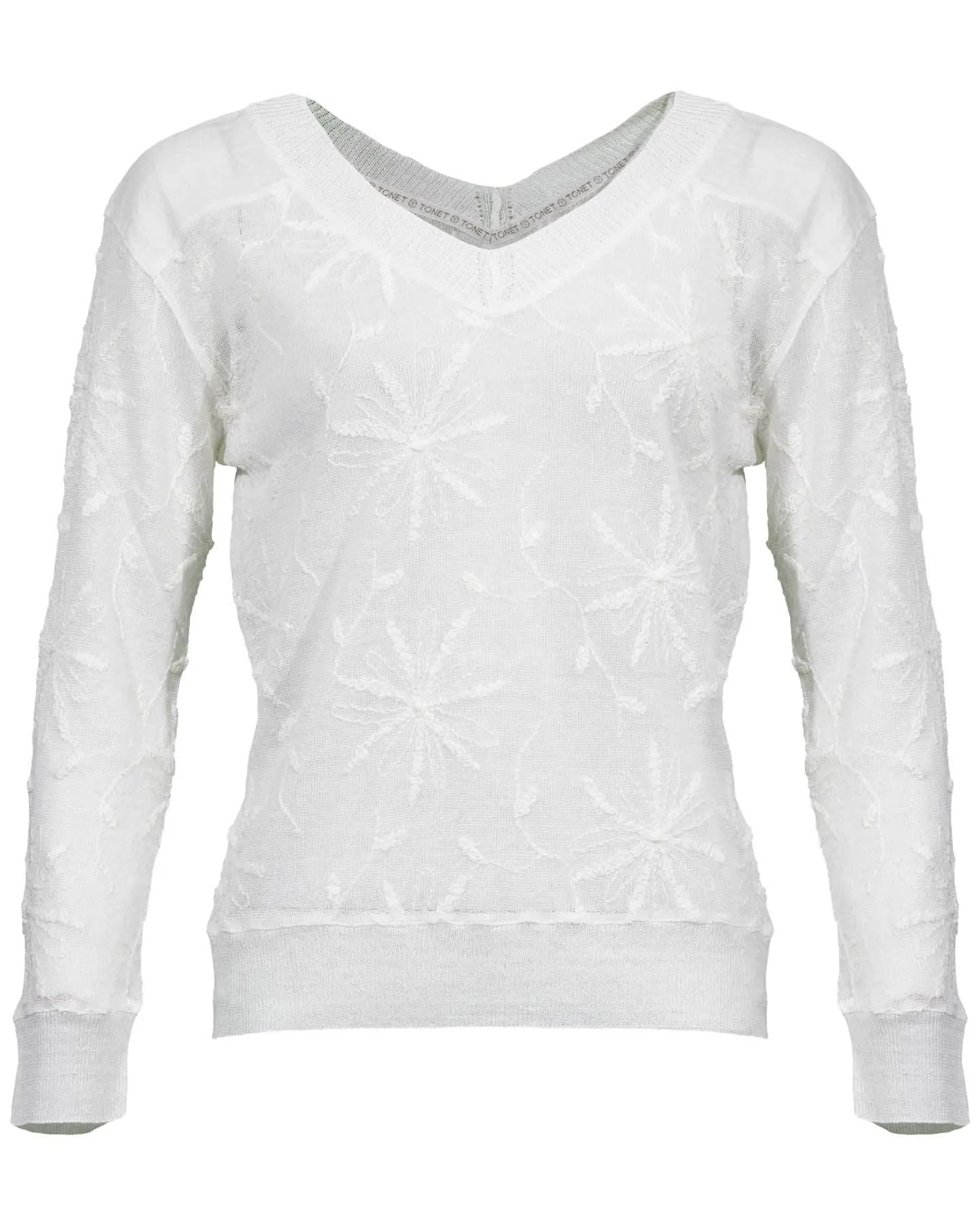 Embroidered Pullover