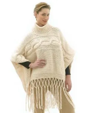 Fishermans Poncho Pattern (Knit)