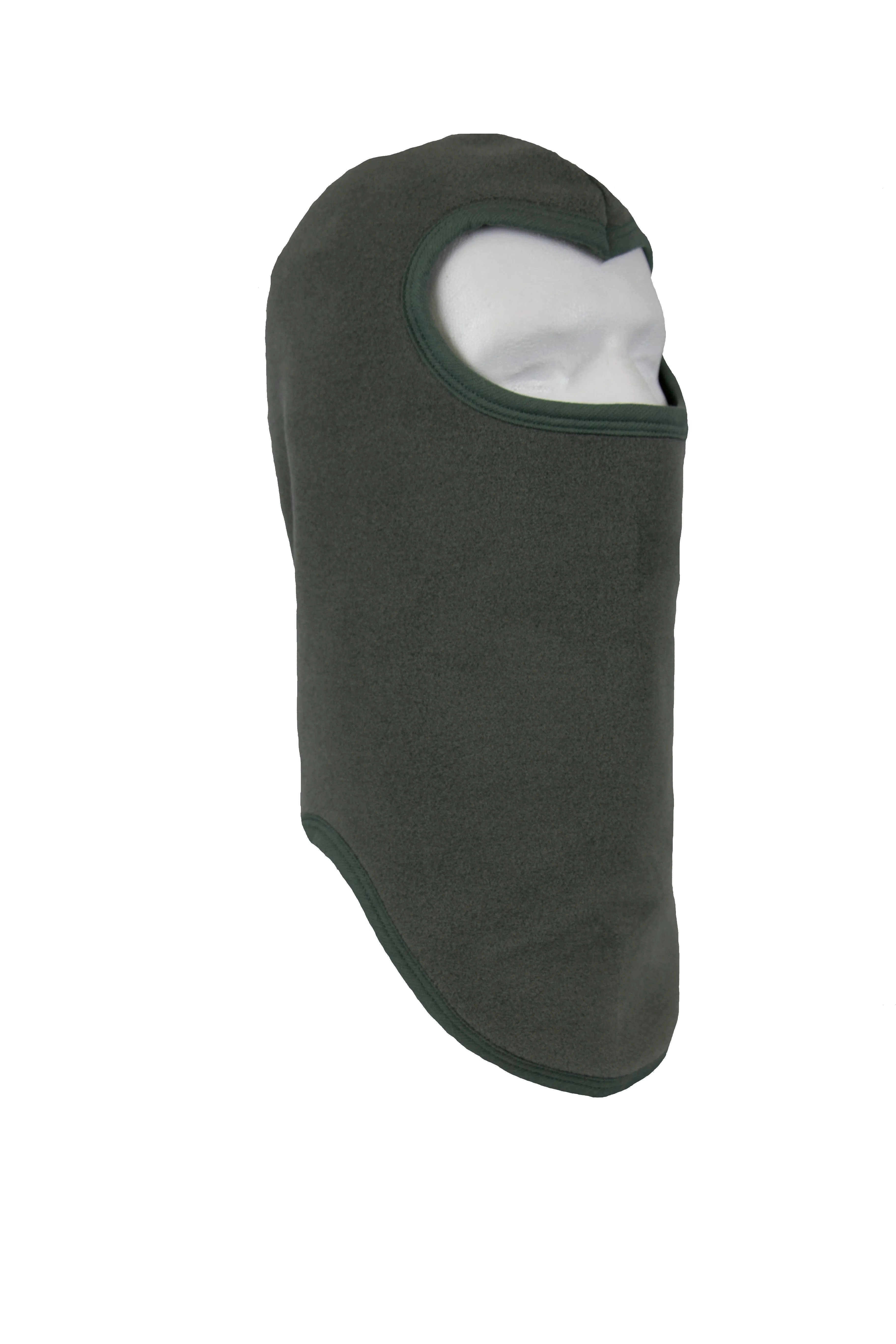 Fleece Balaclava with Polyester Trim