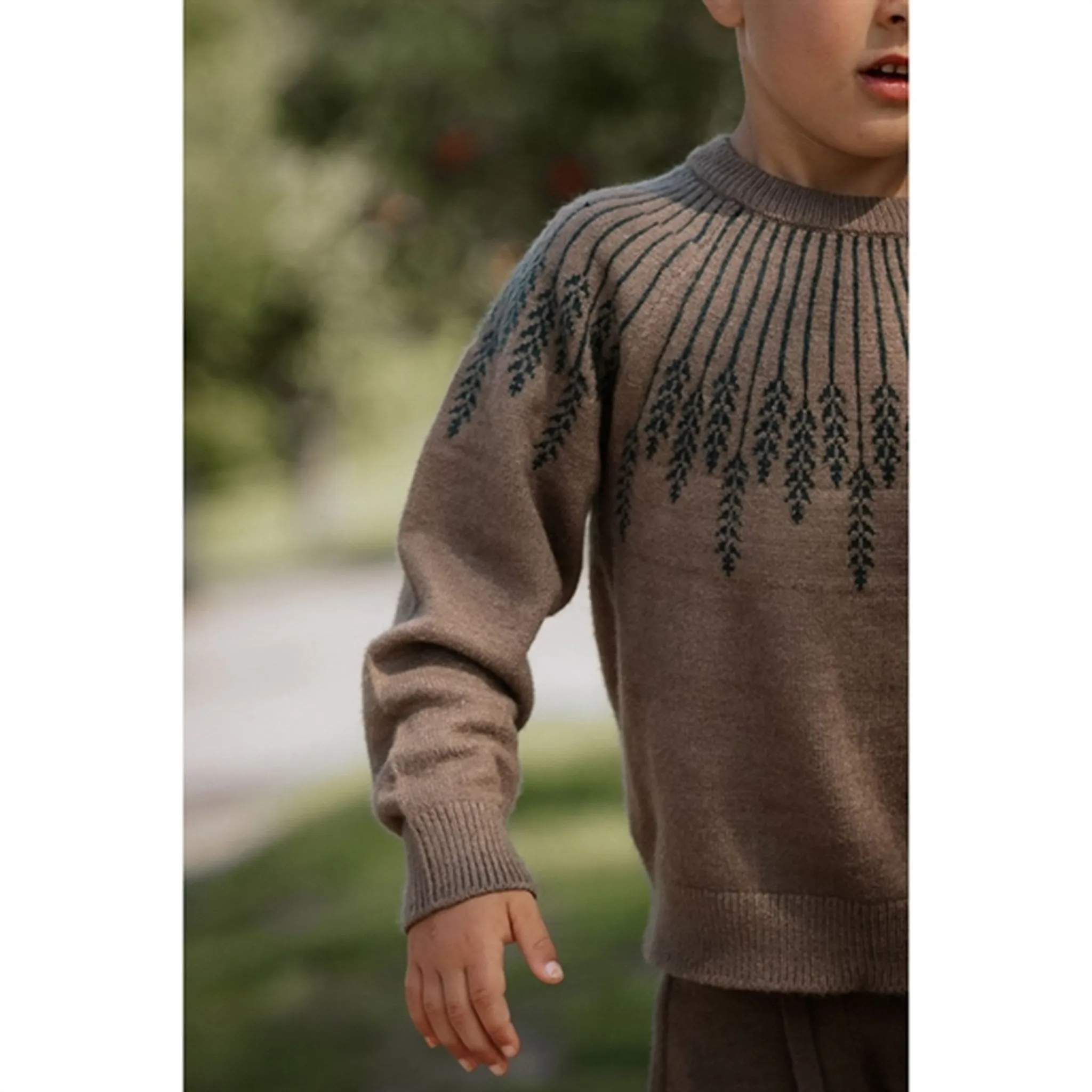 Fliink Pinegrove Alon Pullover Leaf