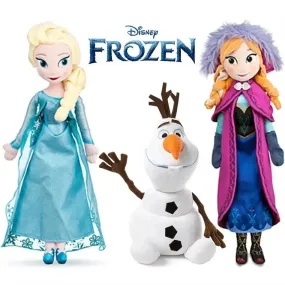 Frozen Anna & Elsa Premium Plush Doll