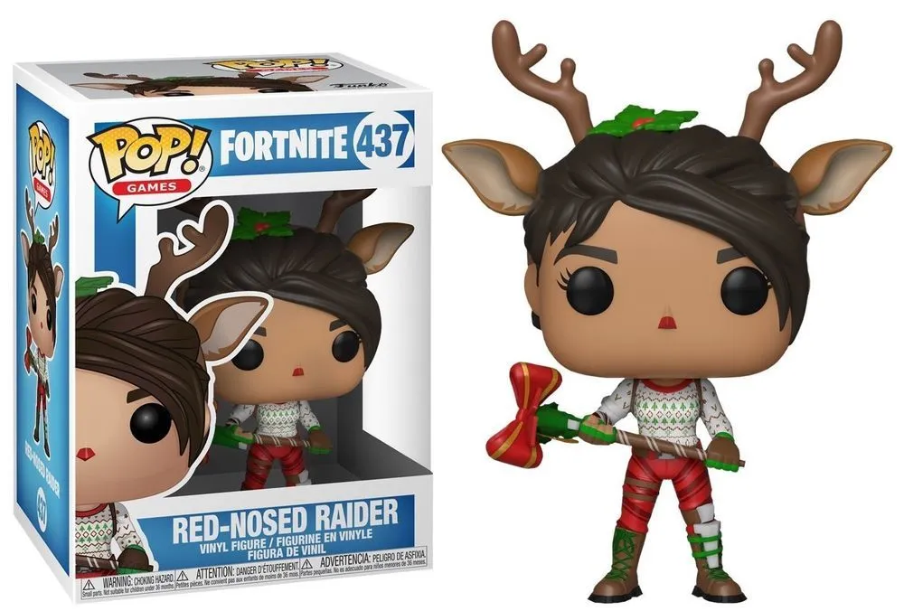 FUNKO POP GAMES FORTNITE - RED-NOSED RAIDER 437 - 35149