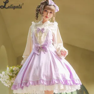 Galaxy in Summer ~ Classic Lolita JSK Dress Summer Chiffon Dress by Strawberry Witch