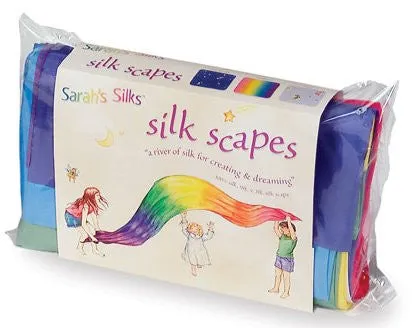 Giant Rainbow Silk Scapes - Sarah Silks