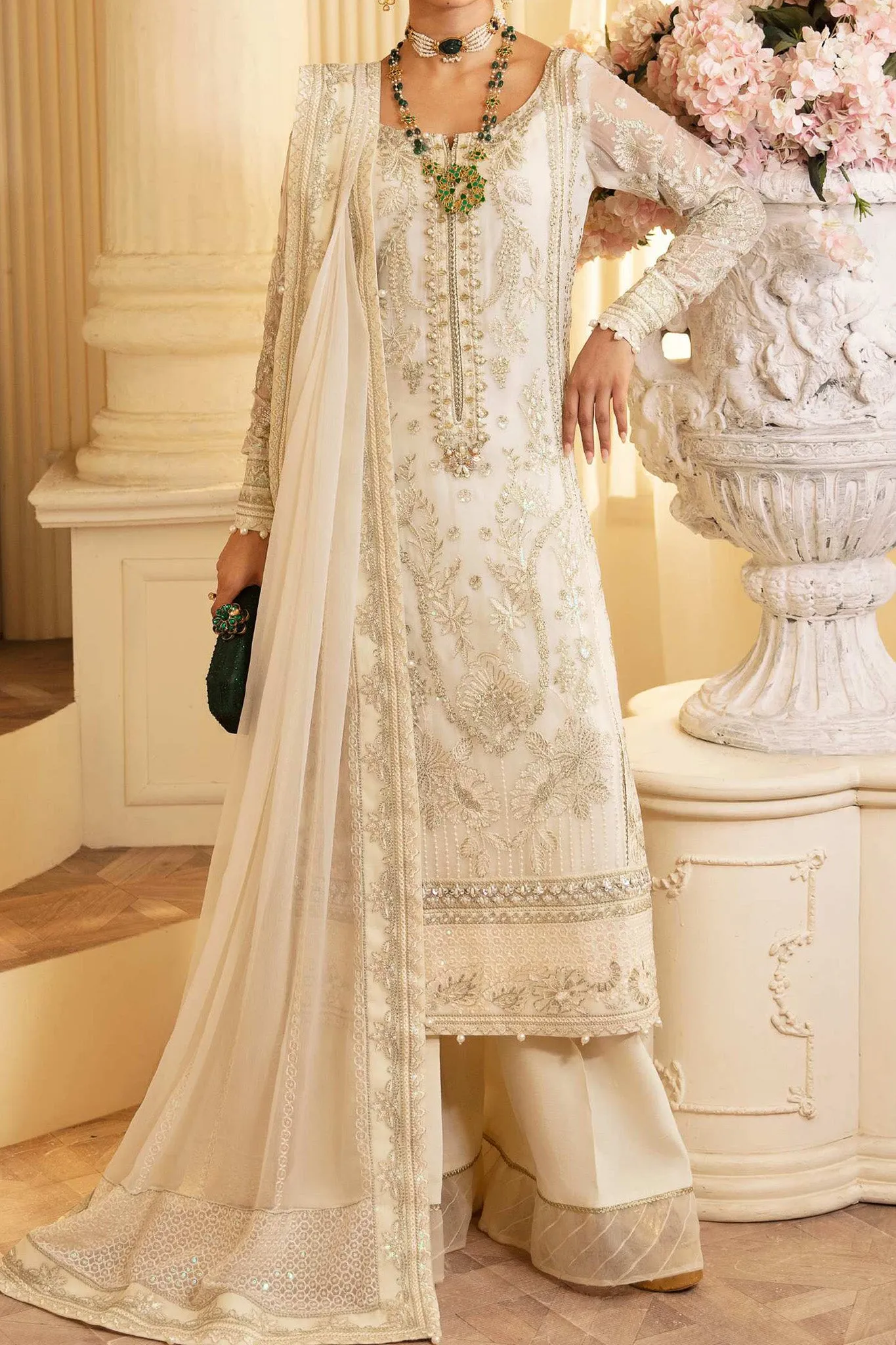 Gulaal Unstitched 3 Piece Luxury Formals Chiffon Collection'2024-06-Delphine