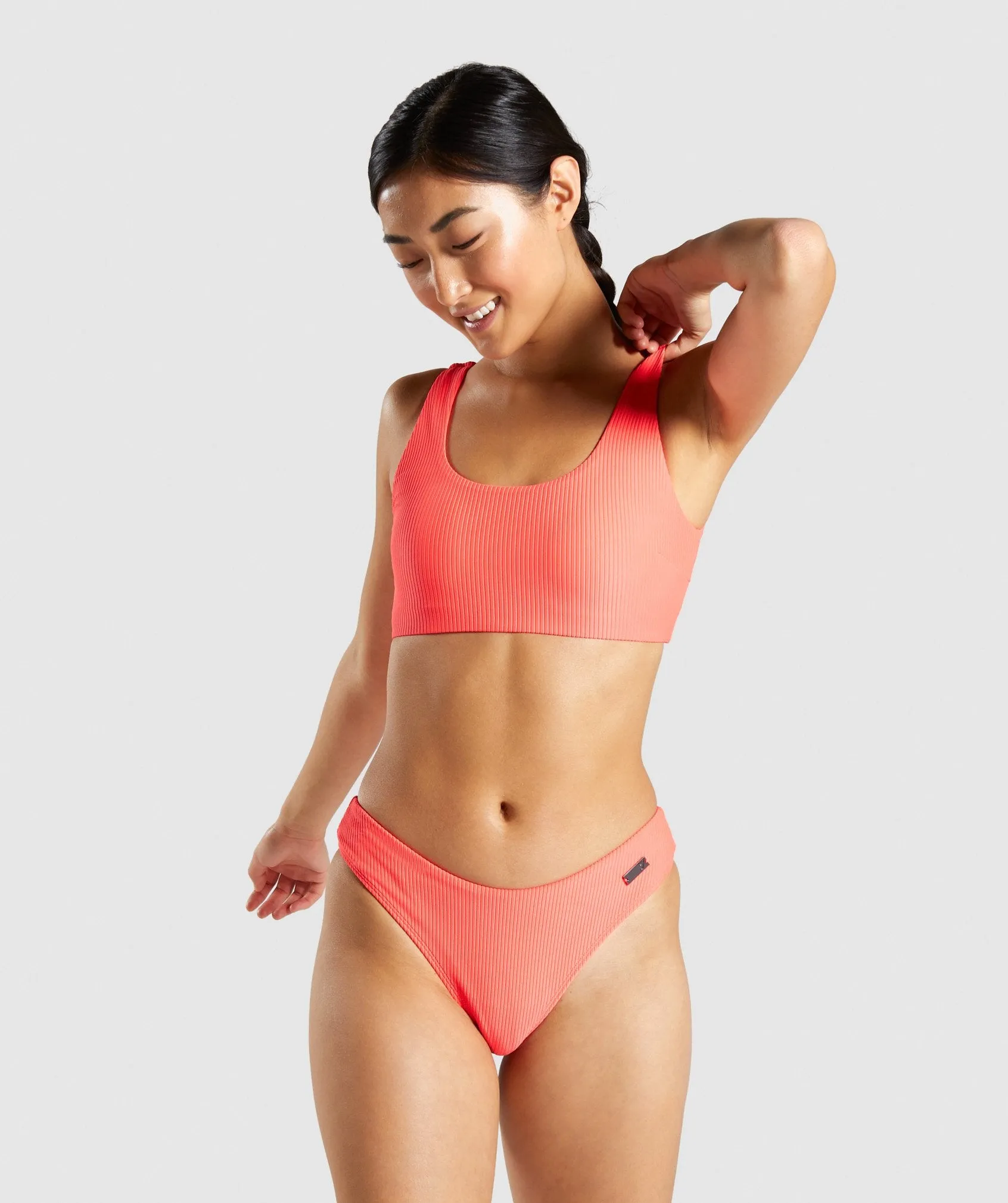 Gymshark Essence Bikini Top - Coral