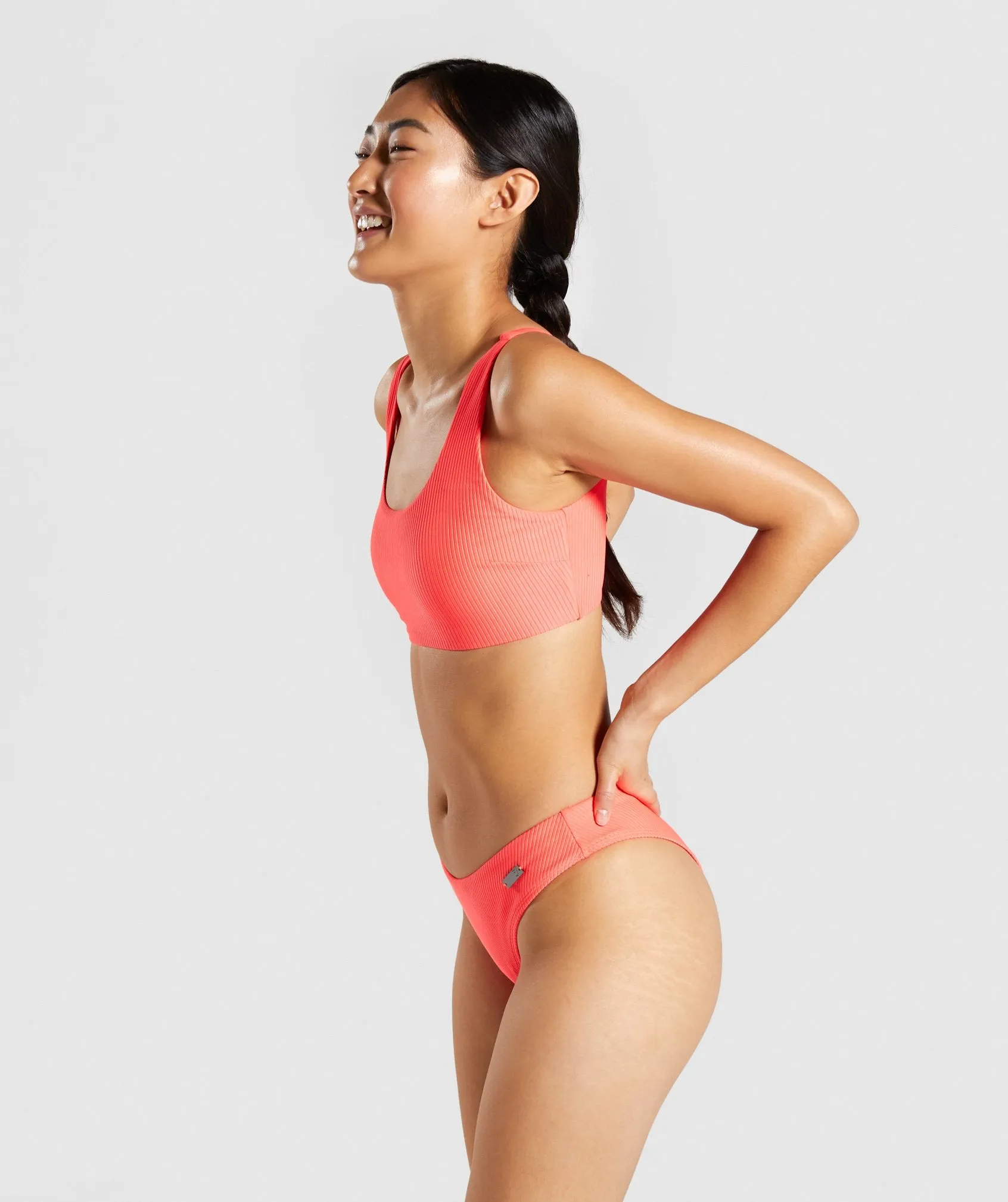 Gymshark Essence Bikini Top - Coral