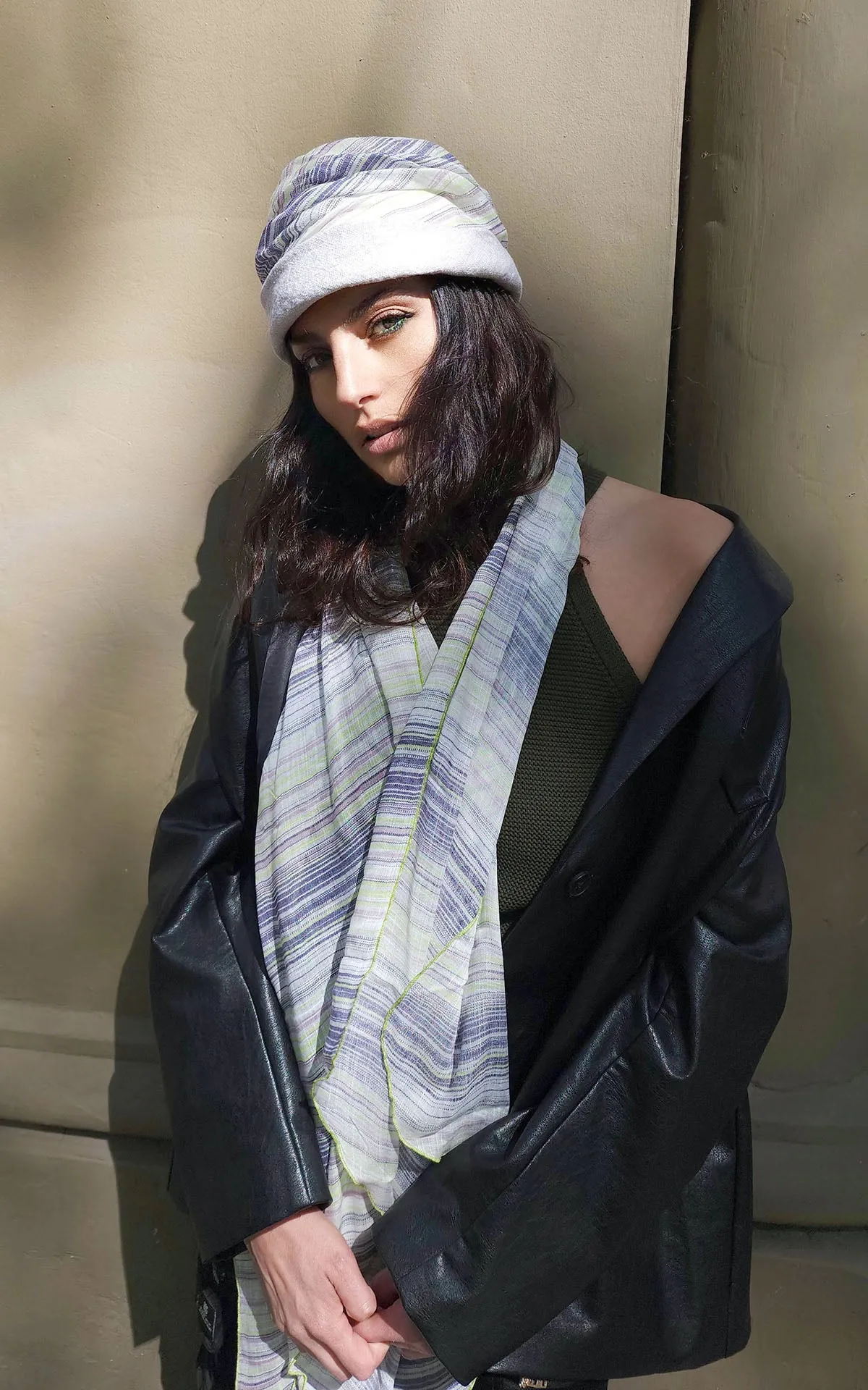 Handkerchief Scarf - Spring Linen