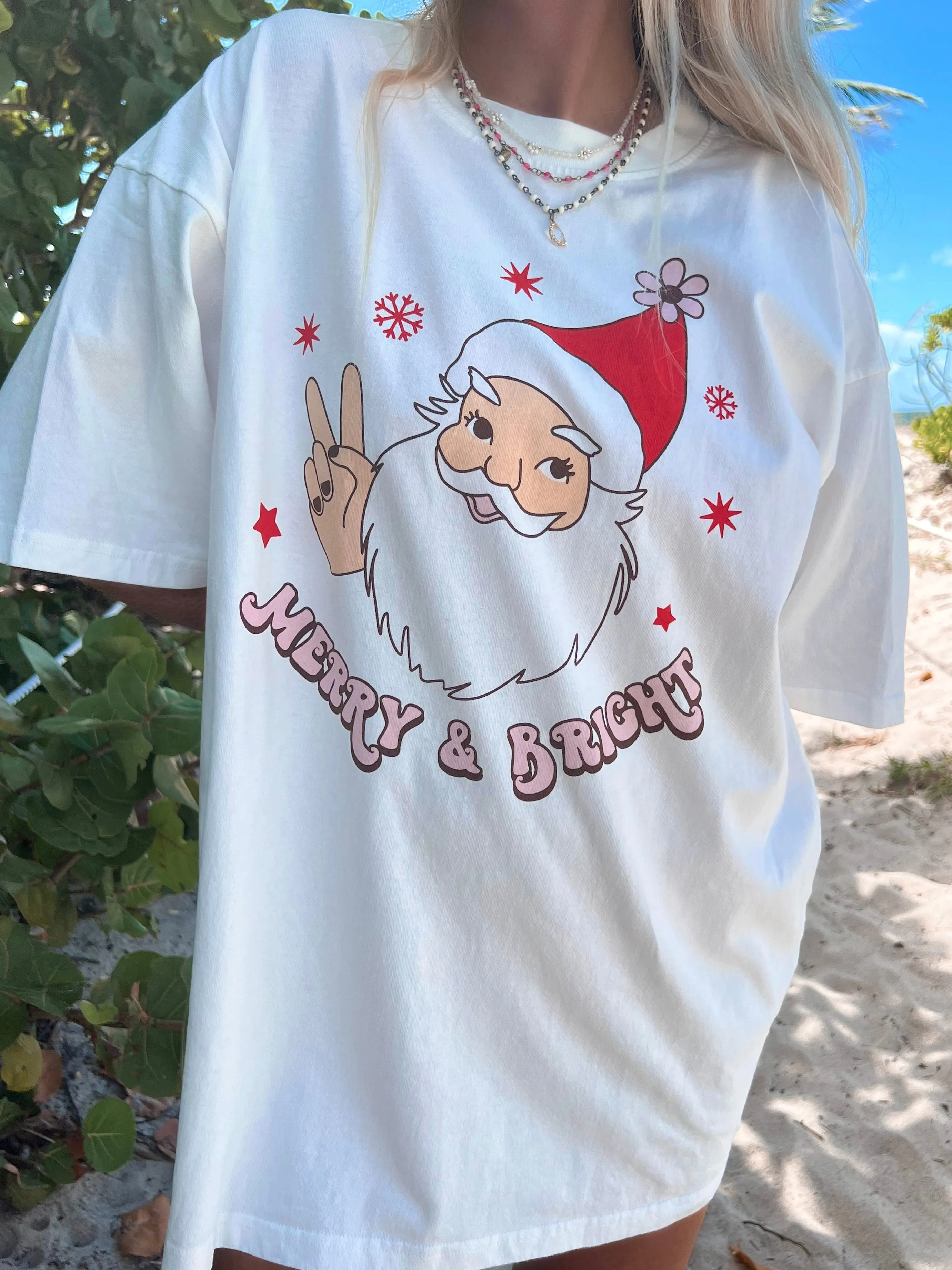 Heavyweight Santa Tee