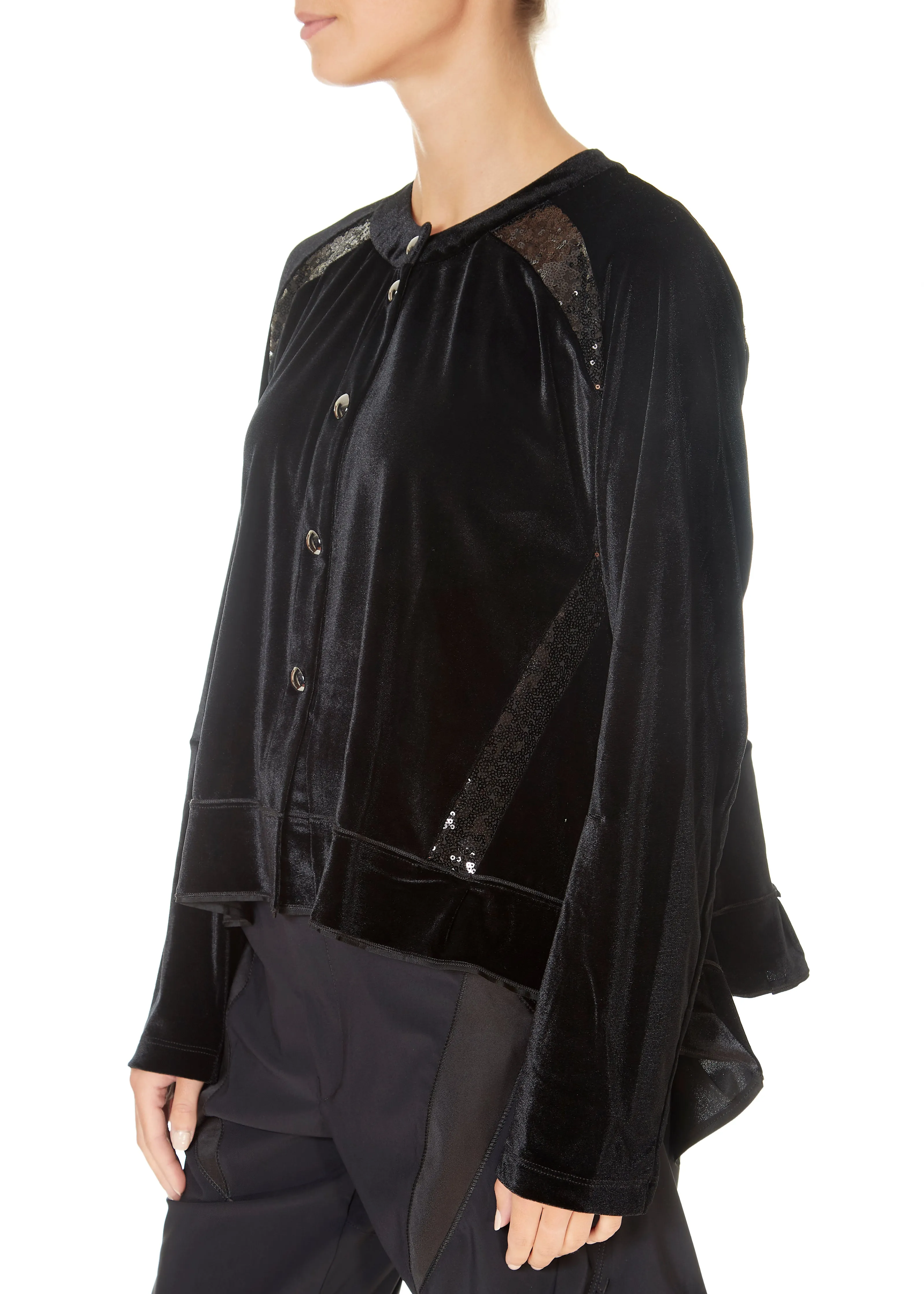 High Gossip 'Black Velvet Jacket'