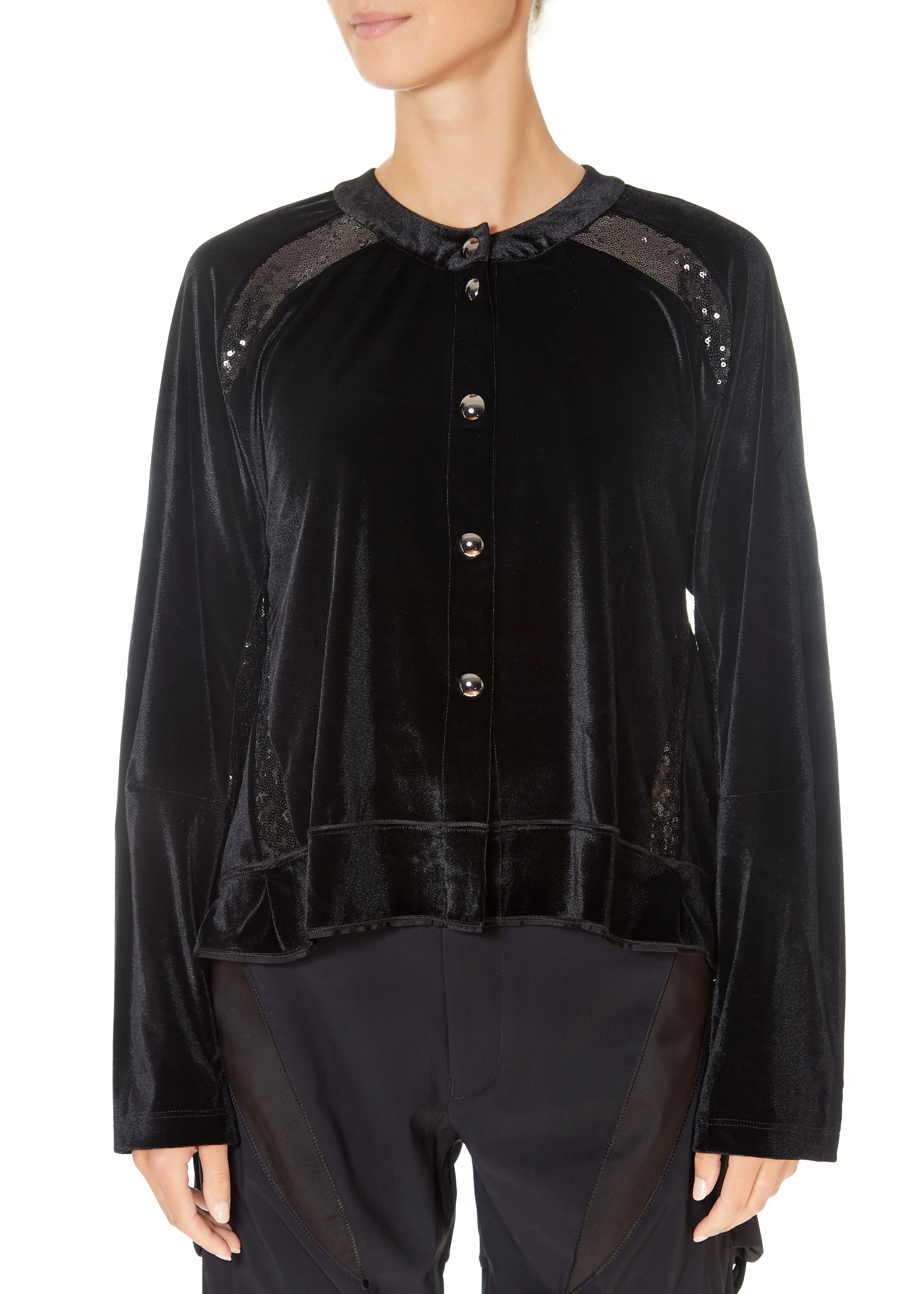 High Gossip 'Black Velvet Jacket'