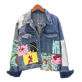 Hippie Chic Patchwork Jacket