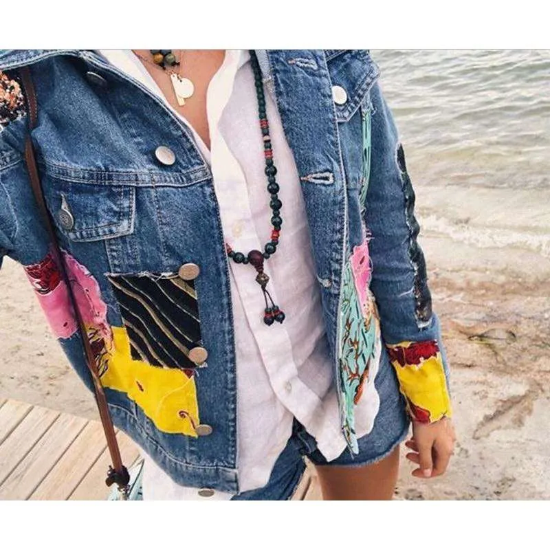 Hippie Chic Patchwork Jacket