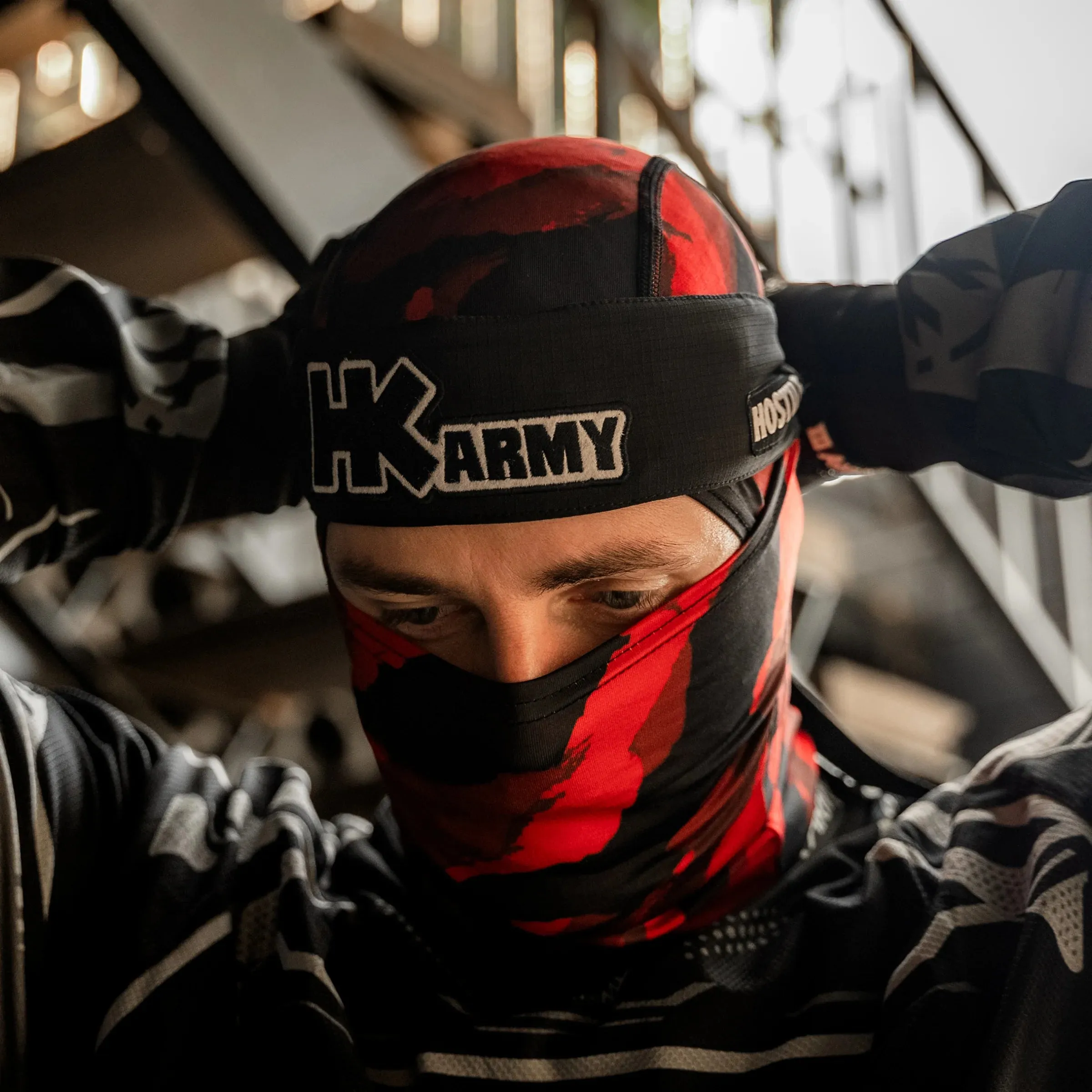 HK Army Hostile Balaclava - Tiger Red