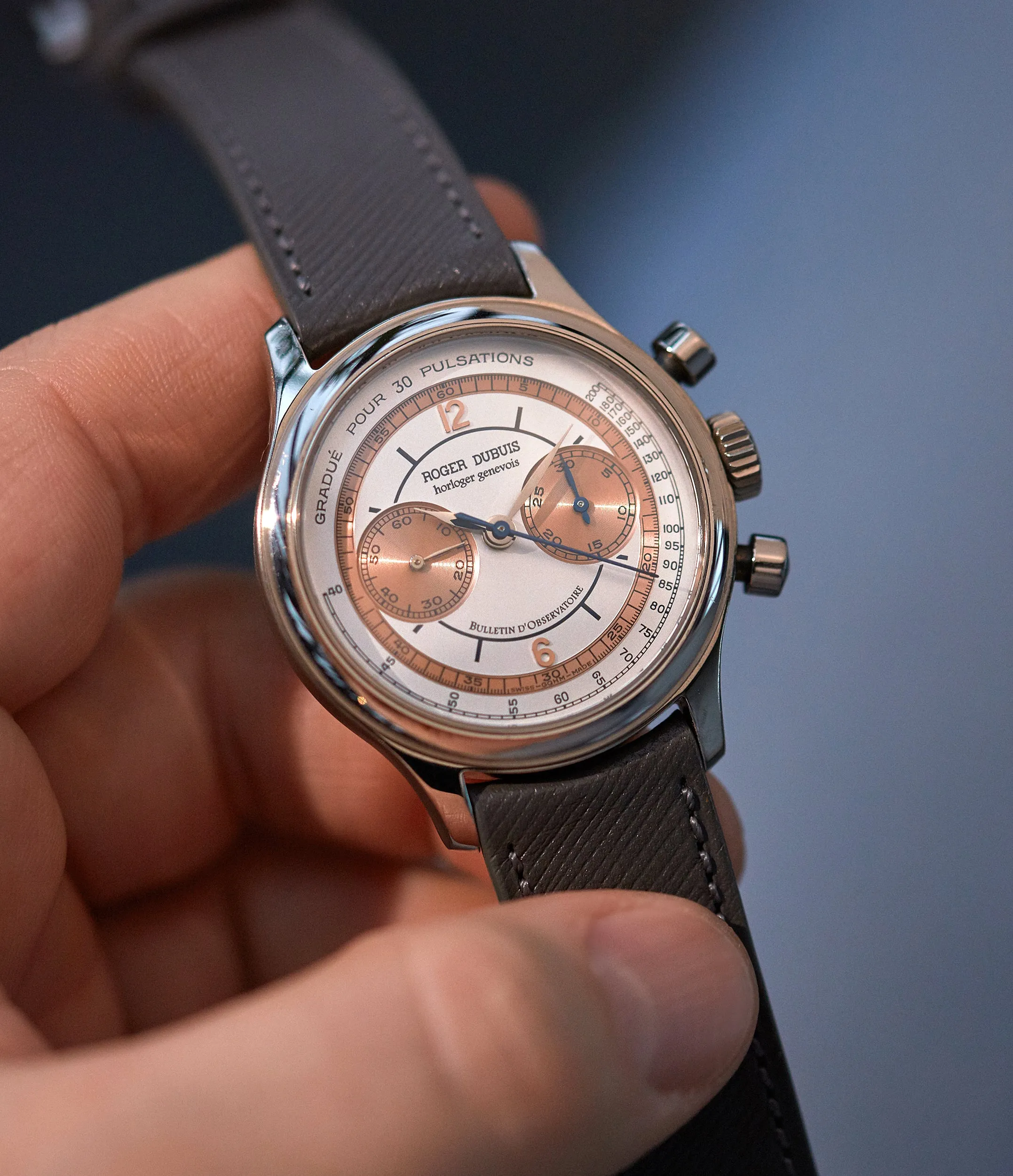 Hommage Chronograph H37 | White Gold